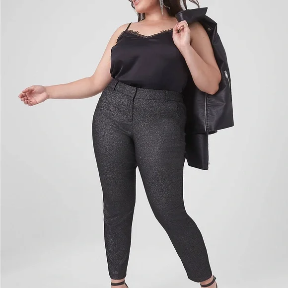 lane bryant dress pants 6X Black Wide Leg Leg Shape Lane Bryant dress pants XL
